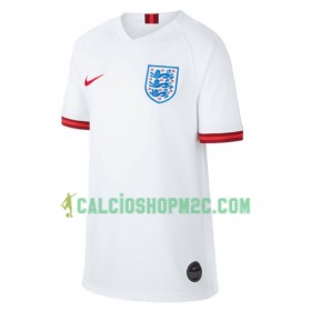 Inghilterra Maglia Prima Mondiali calcio femminile 2019 Manica Corta